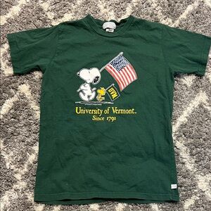 Green University of Vermont Kids T-Shirt